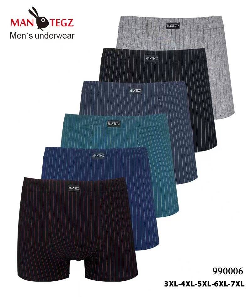 Bokserki męskie Roz 3XL-7XL, Mix kolor Paczka 24 szt